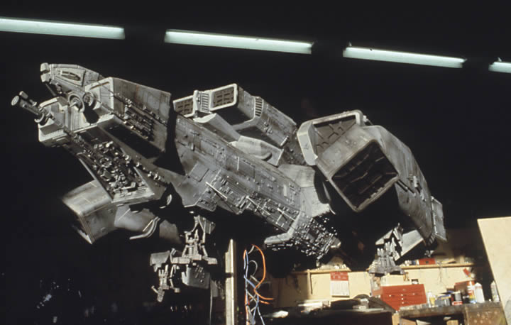 Nostromo in the model shop